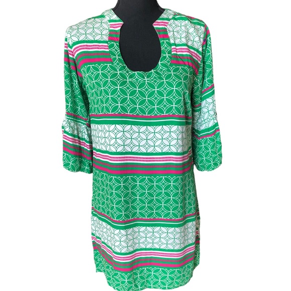 Escapada Longline Tunic 3/4 sleeve rayon popover Tunic - Picture 1 of 8